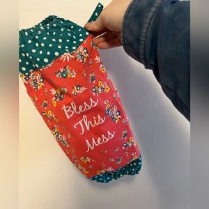 pioneer woman “bless this mess” plastic bag holder